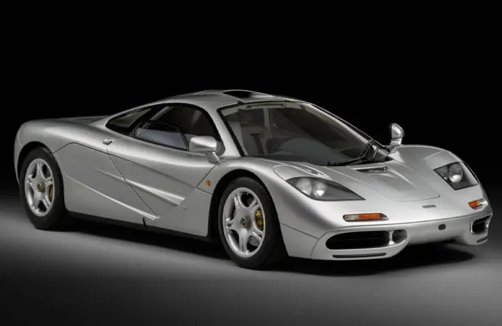 Grey McLaren F1 front